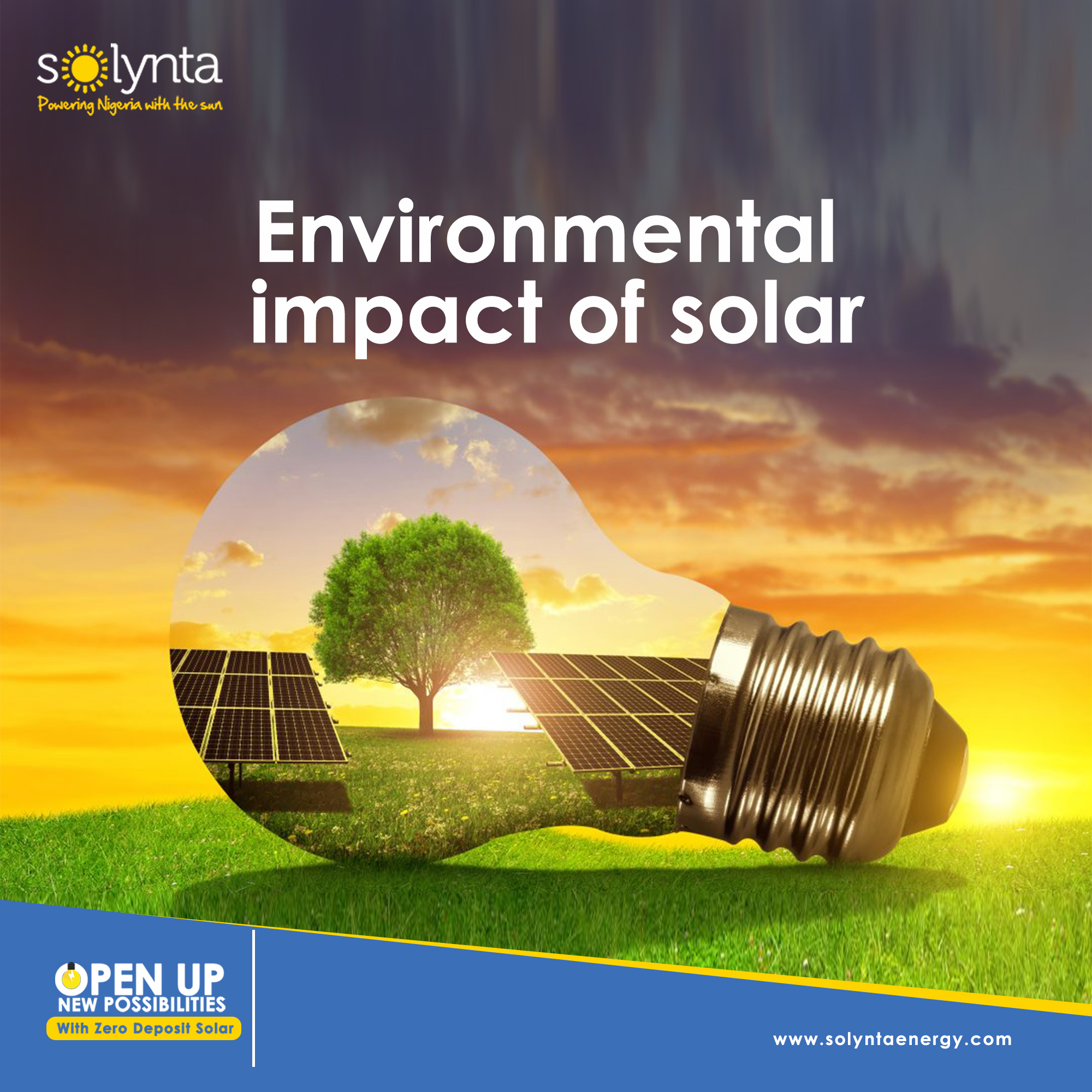 Environmental Impacts of Solar Energy - Solynta Energy